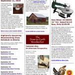 September Wood News is in your inbox!