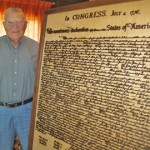 Navy Veteran Carves the <br />Declaration of Independence