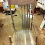 From the Chair-Man:   Progress Report on the Maloof Inspired Rocker Kit