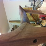 From the Chair-Man:  Hard lines and Soft lines on the Maloof inspired rocker kit
