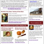 Woodturning Newsletter: The Highland Woodturner is NOW AVAILABLE!