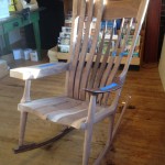 From the Chair-man: Sculptured Rocker on Display at Highland!