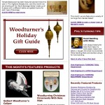 The November 2013 issue of The Highland Woodturner