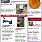 Our newest issue of The Highland Woodturner- July 2015