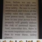 Tips from Sticks in the Mud – February Tip #2- The Convenience of Safety Glasses