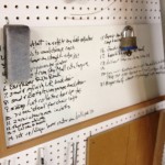 Write Down Your Woodworking Ideas and Shopping Lists